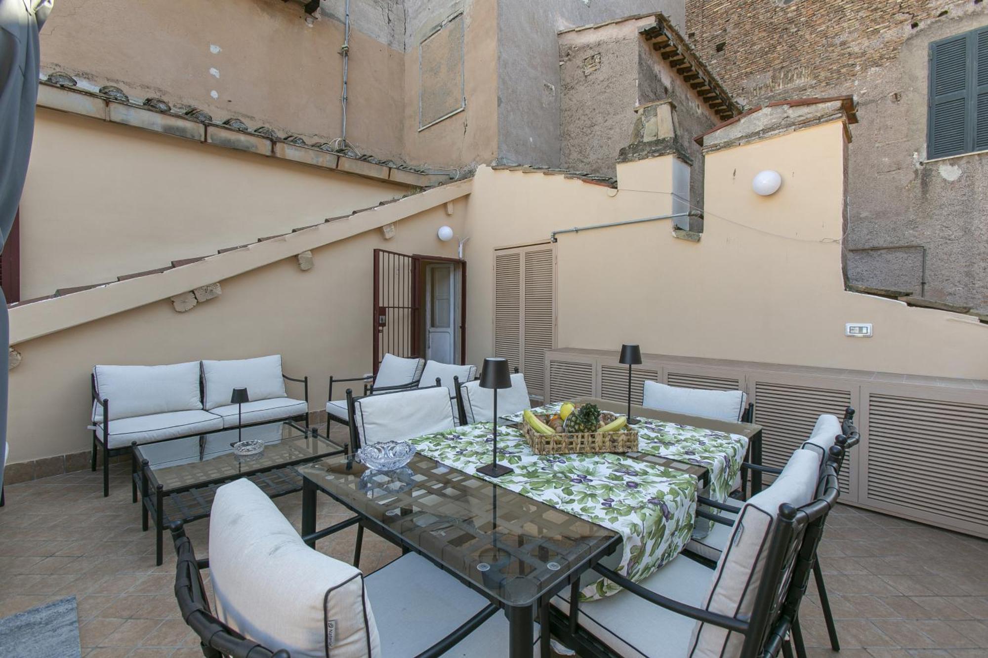 Pantheon Palazzo Nari Terrace #12
